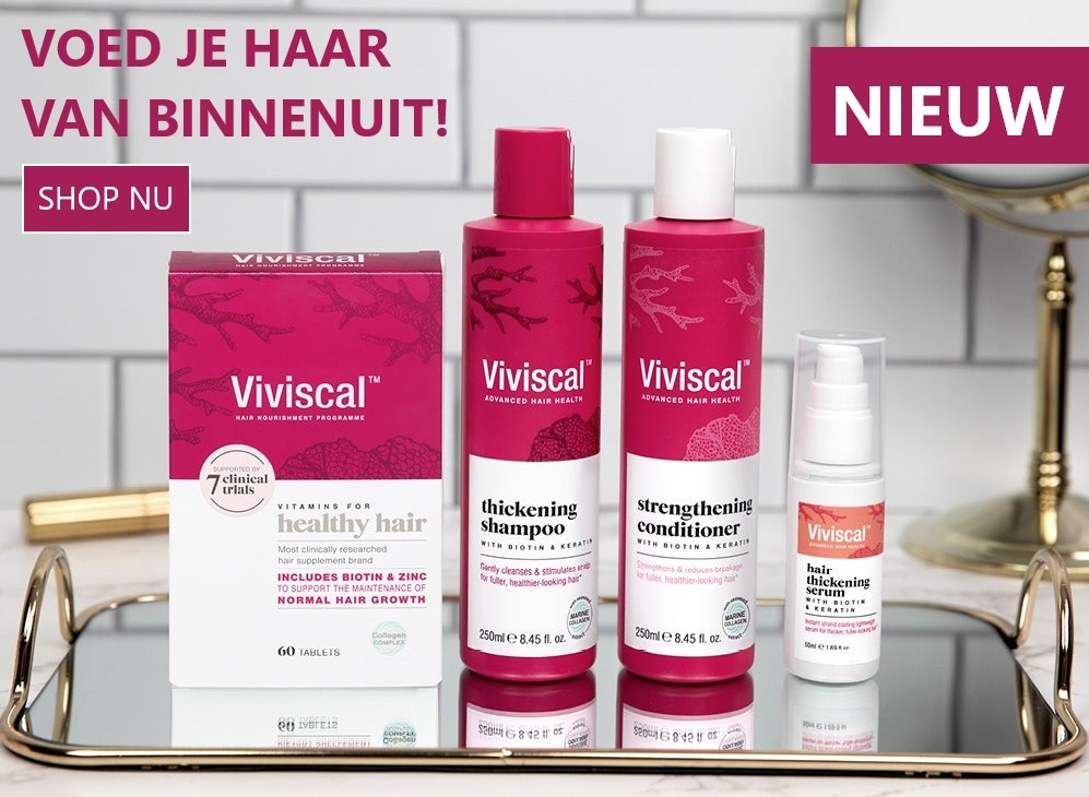 viviscal voor DIKKER, VOLLER & GEZONDER HAAR